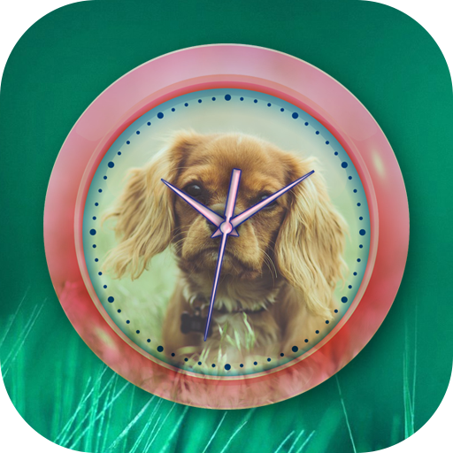 Puppy Clock Live Wallpaper icon