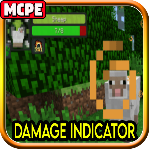 Damage Indicator Mod for Minecraft PE icon