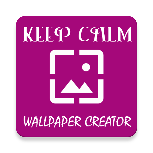 Keep Calm Wallpaper Creator أيقونة