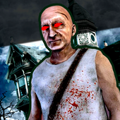 Haunted House Grandpa - Scary Neighbor icon
