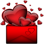 رسائل حب وشوق أيقونة