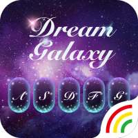 Galaxy Emoji Keyboard Theme