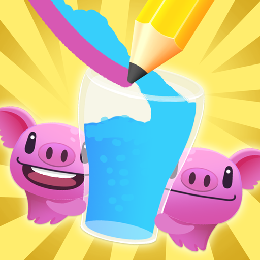 Rescue Pig: Draw Lines - Brain Games icon