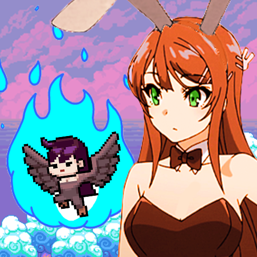 Bunny Girl Jump- Idle Dino Game Offline icon