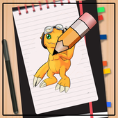 How to Draw Digimon icon