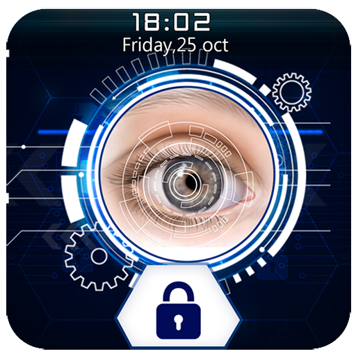 Eye Scanner App Prank to Unlock Screen icon
