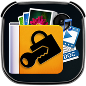 Hide Image Video Audio Doc icon