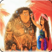 How To draw Moana icon