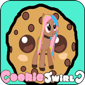 cookie swirl c lock screen dolls icon