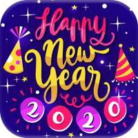 Happy New Year Music Photo Video Maker 2020