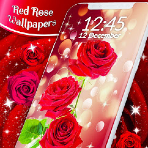 Red Rose's wallpaper &amp;WhatsApp Roses Sticker icon