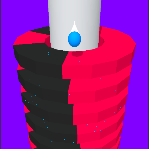 Helix Stack Drop - Ball Fall and blast icon