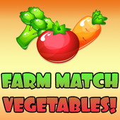 Farm Match Vegetables أيقونة