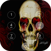 Skull herror Pattern applock icon