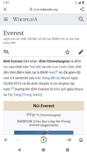 Google Go screenshot 3
