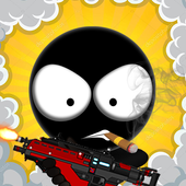 mr stickman bullet icon