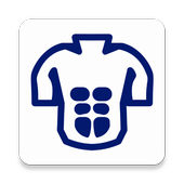 8 minutes abs icon