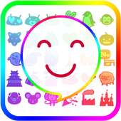 Pink Emoji keyboard Theme on 9Apps