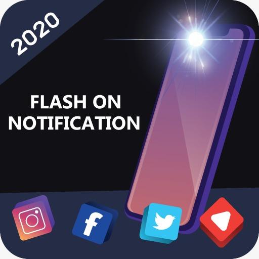 Flashlight Alert 2020 - Flash On Call And Sms icon