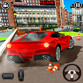 Multi Level Car Parking Simulator 3D icon