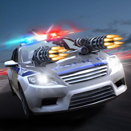 Road Riot Police Car Chase Stunts Racing icon
