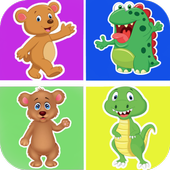 ikon Animal pictures memory games