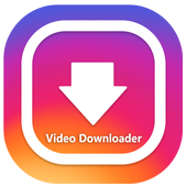 Video downloader for instagram-video saver icon