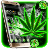 Free Weed Rasta Smoke Theme icon