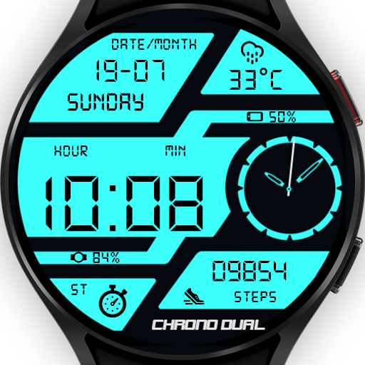 Chrono Dual Watch Face icon