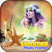 summer photo frame