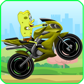 Sponge-bob Moto Bike Speed Race icon