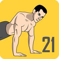 Flexiones de brazos - Reto De 21 Dias