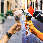 foto editor of prisma icon