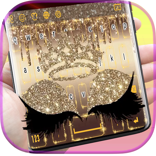 Glitter Princess Keyboard icon
