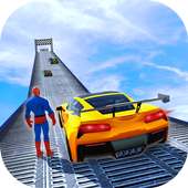 Superheroes City Gt Racing: Racing Car Stunts Game