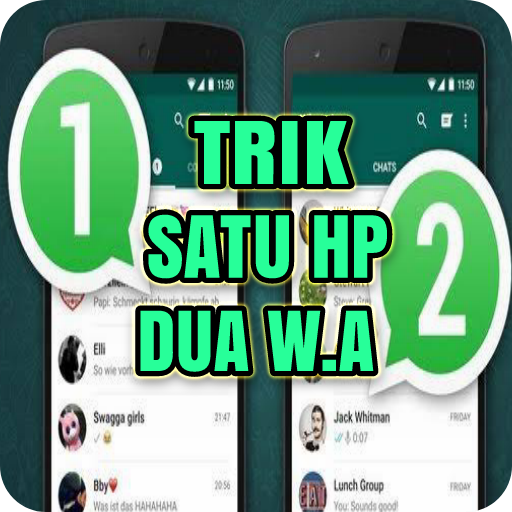 Cara Pakai Dua WA Satu HP icon