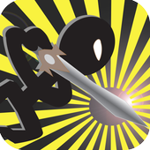 Stick Blade Ninja Fight Game icon