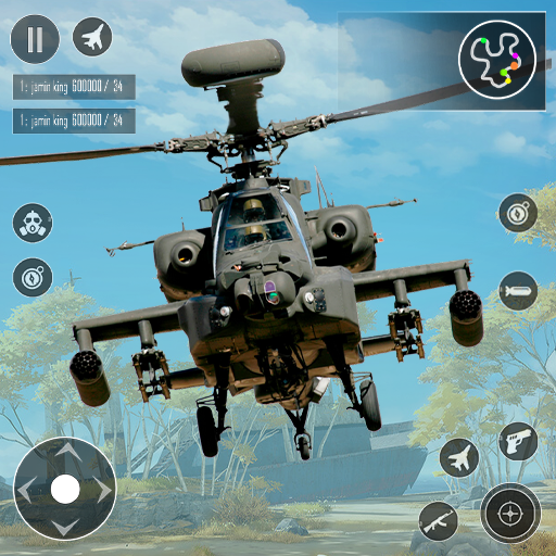 Super Hero Heli Shooting Game icon