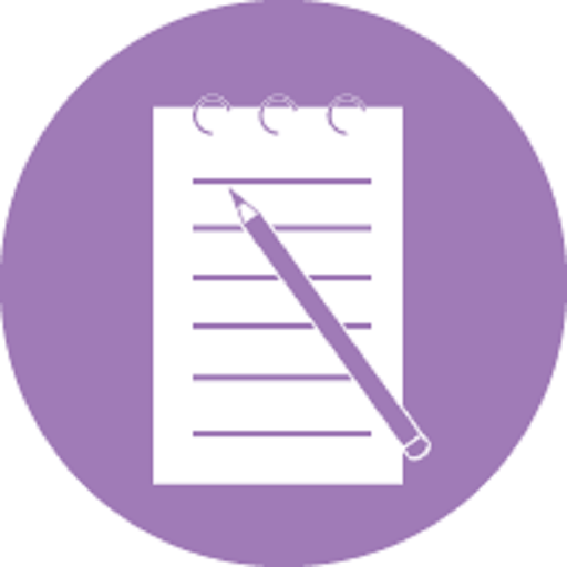 Quick and simple note pad app icon