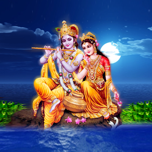 5D Radha Krishna Live Wallpaper icon