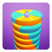 Stack Ball - Fruit Crush icon
