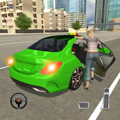 City Taxi Car Simulator Driver 2019 - Taxi Sim 3D icon
