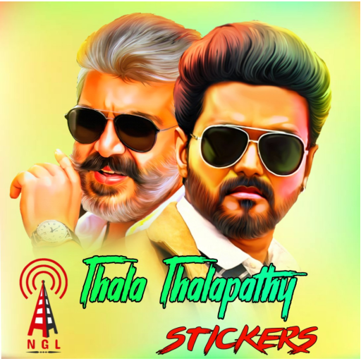 Thala Thalapathy Stickers (WA STICKER) icon