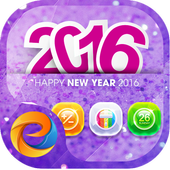 New Year 2016 eTheme Launcher icon