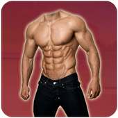 Man Six Pack Photo Suit