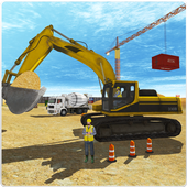 Construction City Building Sim icon