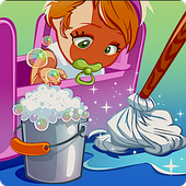 Baby House Cleaning icon