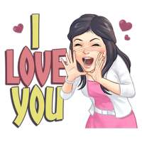 WASticker amour WASticker Love