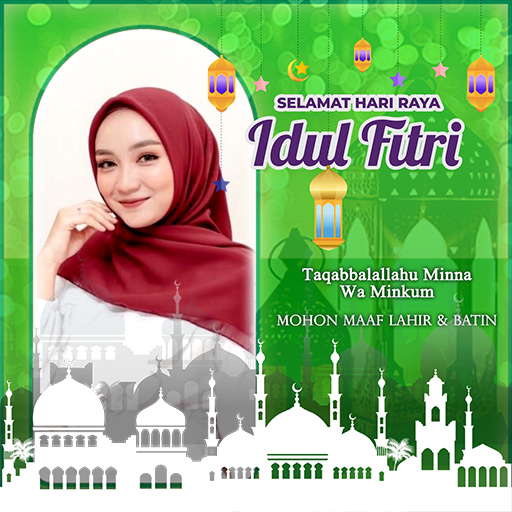 Bingkai Foto Idul Fitri 2022 icon