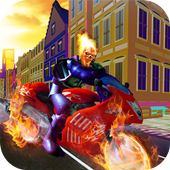 Ghost Rider Fire Skull icon